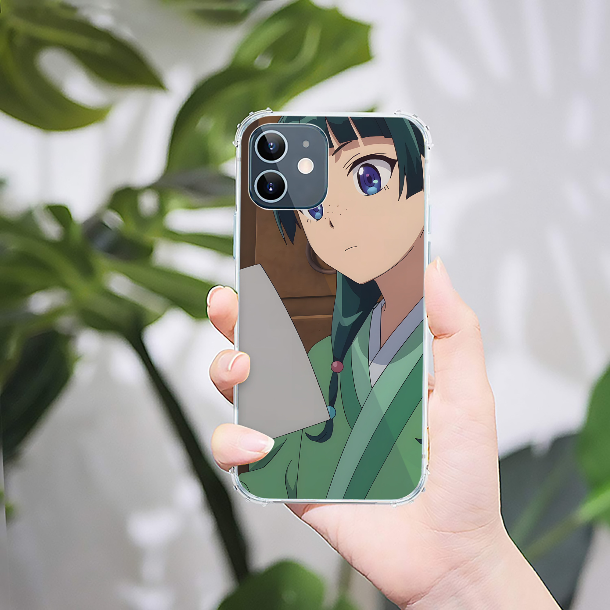（画像用） 薬屋のひとりごと The Apothecary Diaries 【iPhone 12シリーズ対応】透明スマホケース（クリアソフトケース）